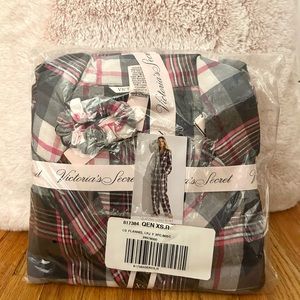 victoria’s secret flannel pajama set